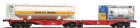 40352 ACME Articulated Container car type Sggrss 80 loaded with Bulk containers InterBulk and Bertschi